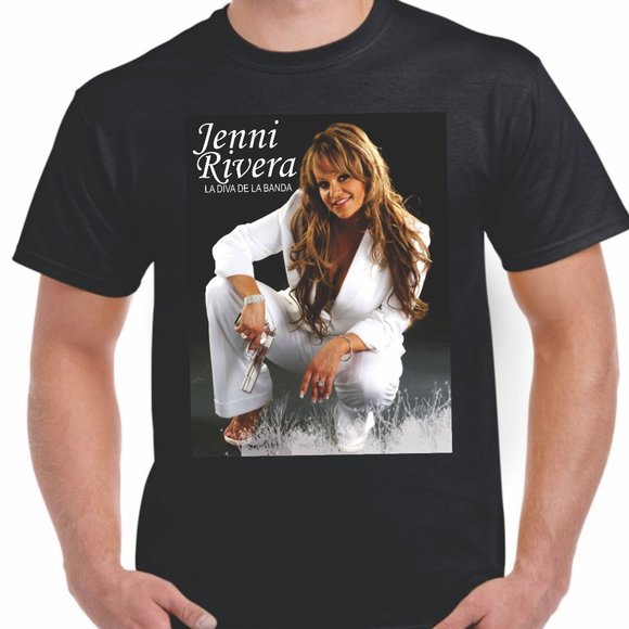 CAMISETA DE JENNI  RIVERA EN MEMORIA - JENNI T-SHIRT - CLEARANCE  BRAND NEW TEE - Picture 1 of 5